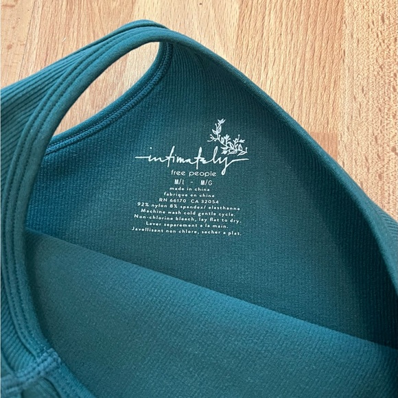 Set of (2) Free People Ribbed Tank Tops M/L - Picture 5 of 5